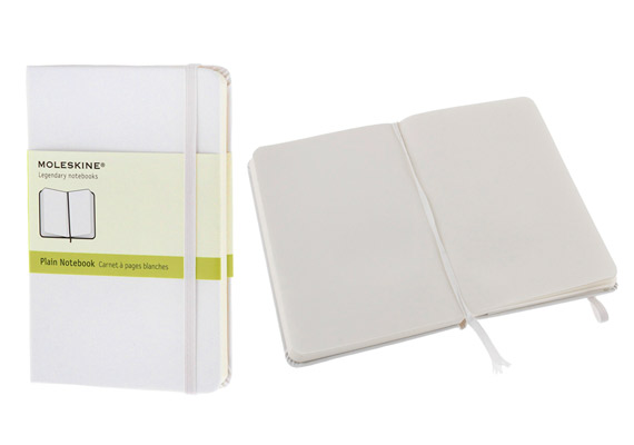 Oui Oui-regalos embarazada-moleskine blanca-cuaderno embarazada