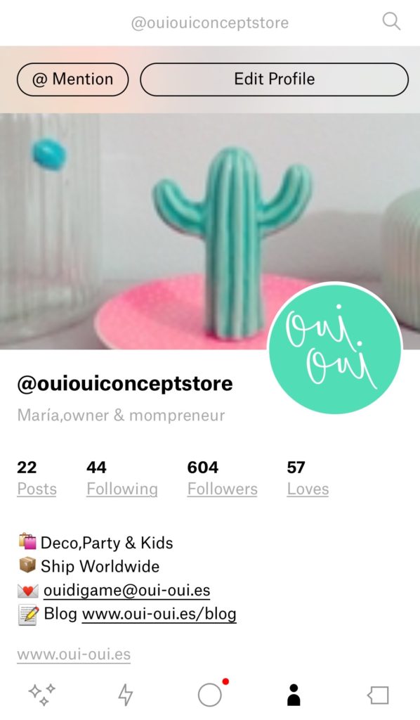 Oui Oui-red social ello-ello oui oui-ello oui oui concept store-movil