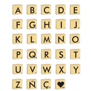 Velas letras Scrabble 2