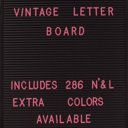 Letras rosas Letter Board