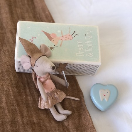 Ratoncita Pérez Maileg ANTIGUA Hada de los dientes complemento puerta ratoncito Pérez