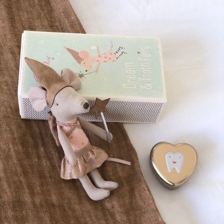 Ratoncita Pérez Maileg ANTIGUA Hada de los dientes complemento puerta ratoncito Pérez