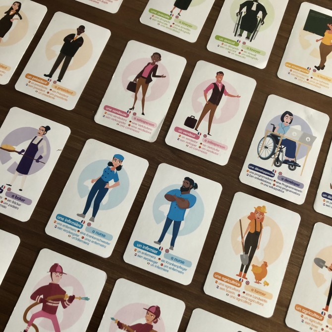 Memory profesiones igualitario