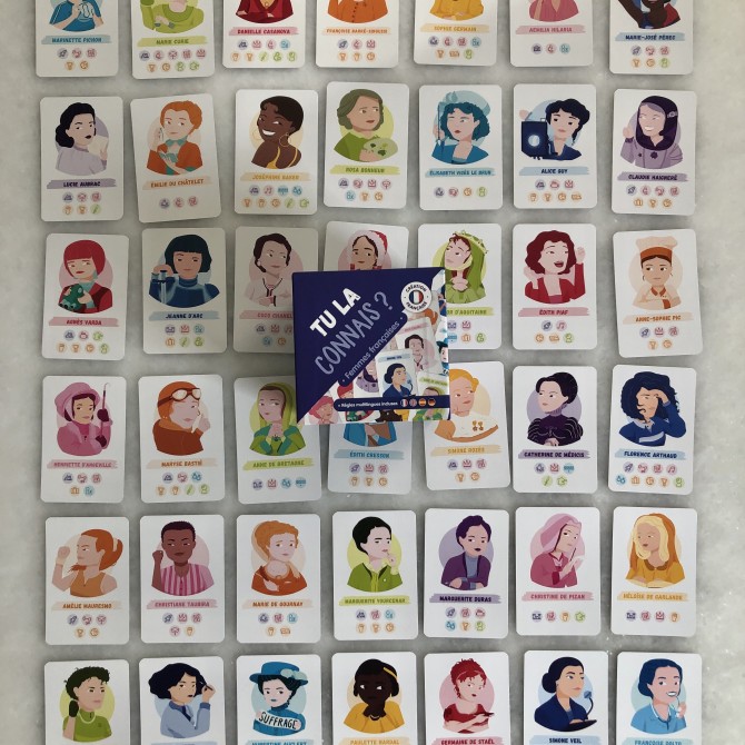 Juego ¿Las conoces? Mujeres francesas