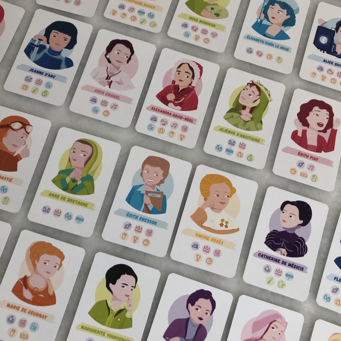 Juego ¿Las conoces? Mujeres francesas