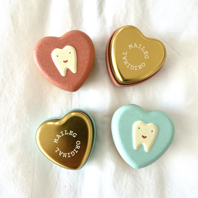 Nuevo modelo de cajitas de dientes, de momento sólo se envía el rosa nuevo