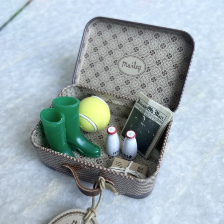 Maletita metálica vintage