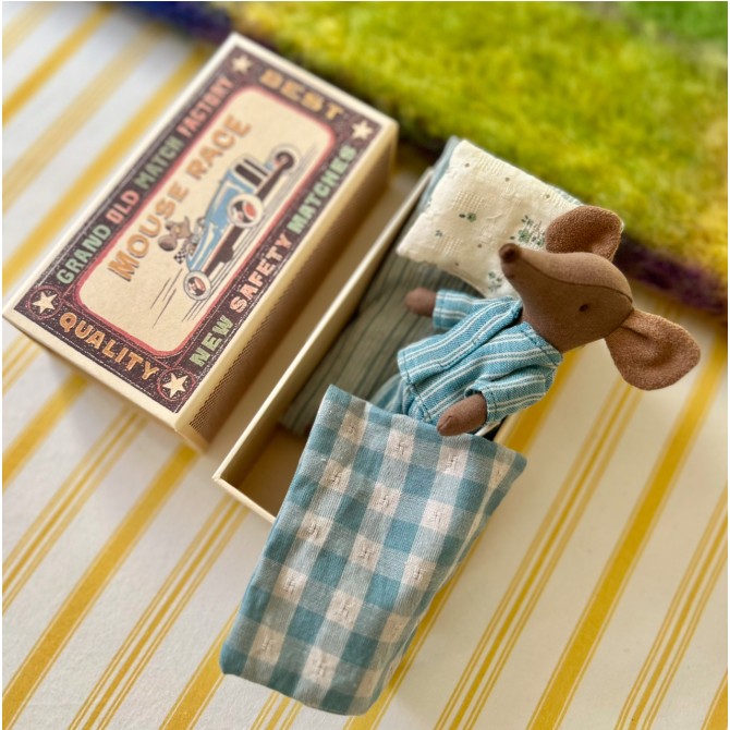Ratoncito Maileg grande pijama azul