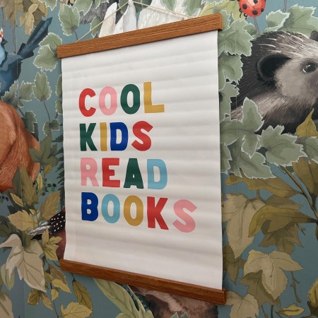Lámina Cool Kids Read Books
