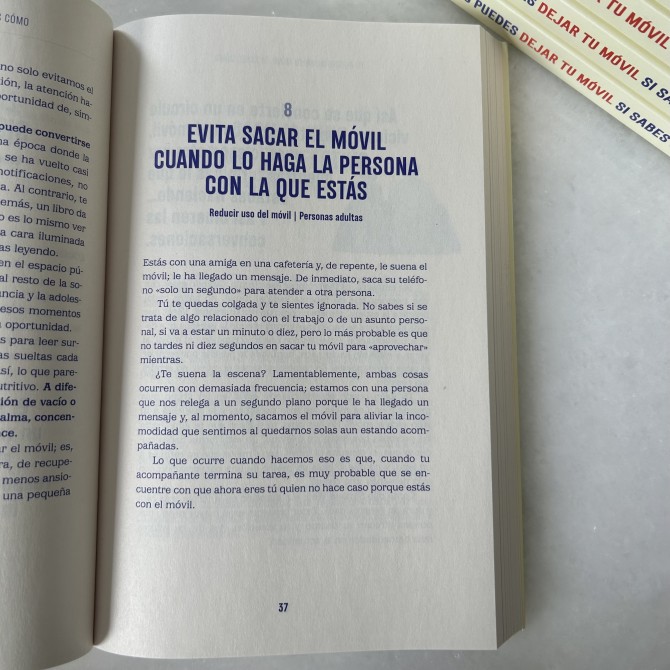 Libro Tu puedes dejar tu móvil si sabes cómo