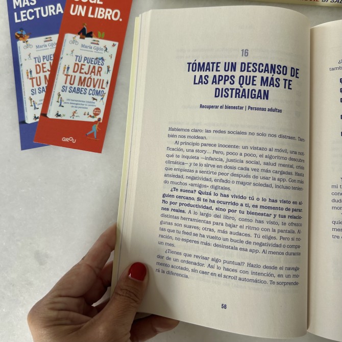 Libro Tu puedes dejar tu móvil si sabes cómo