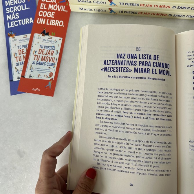 Libro Tu puedes dejar tu móvil si sabes cómo